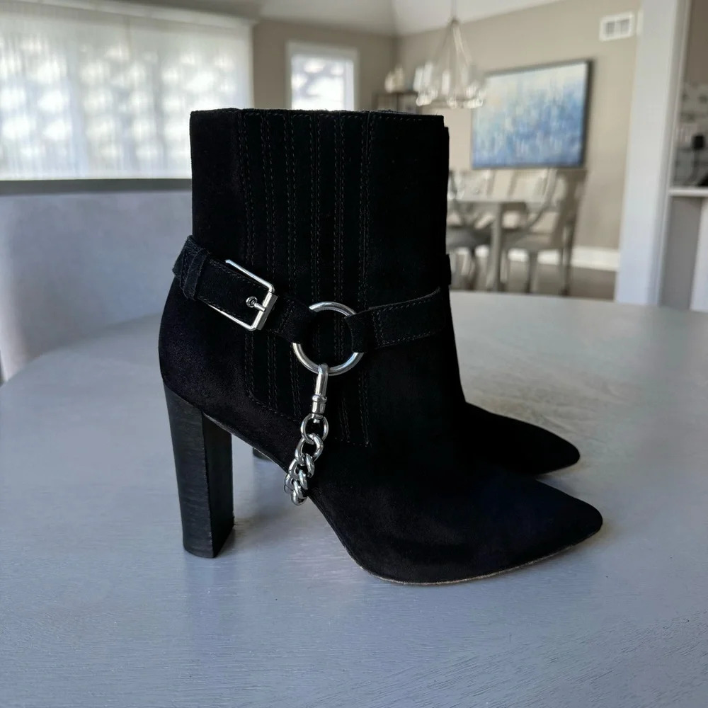 Paige Black London Harness Bootie - Picture 5 of 10